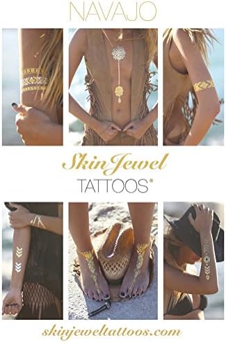 Skin Jewel Temporary Tattoos, Navajo, O/S