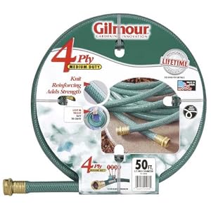 Gilmour 15 Series 4 Ply Reinforced Vinyl Hose 1 2 Inch x 25 Feet 15-12025 Green by 