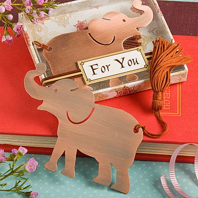 Alluring elephant bookmark favor , 72 On Sale