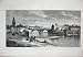 1879 Great Floods Spain View Town Murcia Bridge River