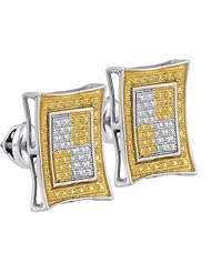 0.33CTW-DIA MICRO-PAVE EARRINGS