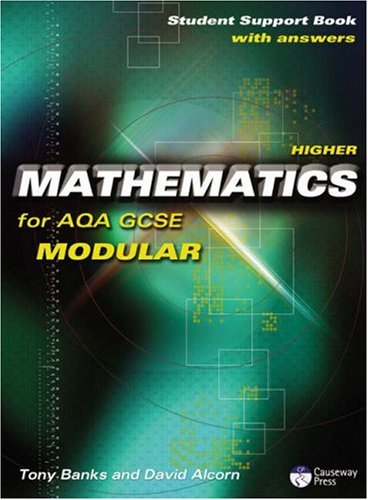 City Travel Guides Discounted  Books : Higher Mathematics for AQA GCSE: Modular: Student Support Book (with Answers)