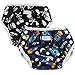 Wegreeco One Size Reusable Baby Swim Diaper,Boy Pattern