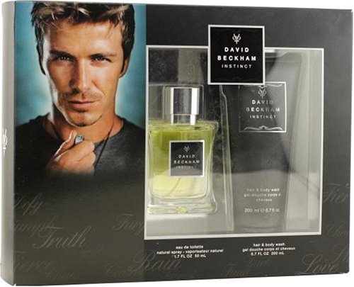 David Beckham Instinct By Beckham For Men. Set-edt Spray 1.7-Ounce & Hair & Body Wash 6.7-Ounce