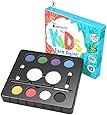 Face Painting Kits for Kids - Non-Toxic Art Set with Stencils - Paints 50+ Faces - Easy On Easy Off - FDA Approved