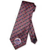 NEW YORK METS SILK NeckTie MLB Baseball Men's WOVEN Neck Tie