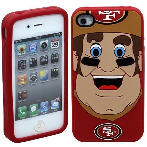 NFL San Francisco 49Ers Mascot Soft Iphone Case at Amazon.com