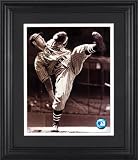 Bob Feller Cleveland Indians Framed Unsigned 8x10 Photograph