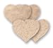 Nippies Nipple Cover Pasties Creme Heart