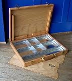 Mabef Beechwood Artists Box #103- 18X14X3-1/4 Inches