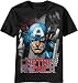 Search : Captain America Bombs Away Airplane T-shirt