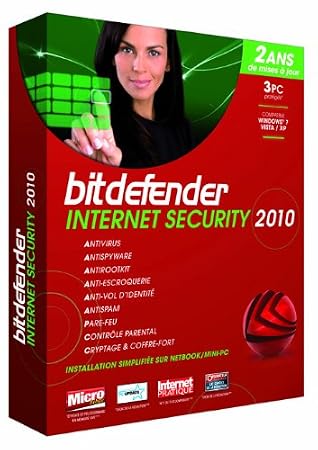 BitDefender Internet Security 2010 (3 postes, 2ans)