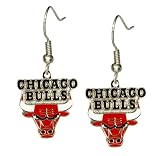 Chicago Bulls - NBA Team Logo Dangler Earrings