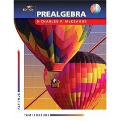 Prealgebra (with CD) (5th Edition)
