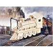 Steam Train 3D Woodcraft Construction Kit