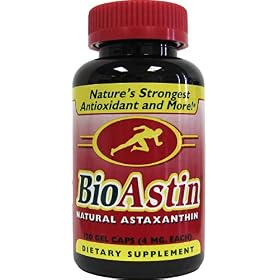 Click here to buy Nutrex Hawaii BioAstin Natural Astaxanthin 4mgs., 120 gel caps by Nutrex.
