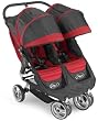 Baby Jogger City Mini Double Stroller - Red/Black