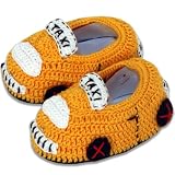 Best of Chums Crochet Booties - Taxi Cab