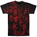 Slipknot Men's The 9 Thorns Allover T-shirt Black