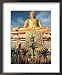 The Big Buddha Complex, Koh Samui, Thailand Religion & Philosophy Framed Art Poster Print by Jacob Halaska, 18x22