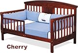 DaVinci Elizabeth II Convertible Toddler Bed in Cherry