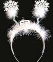 Snow Flake Christmas Deeley Bopper Headband