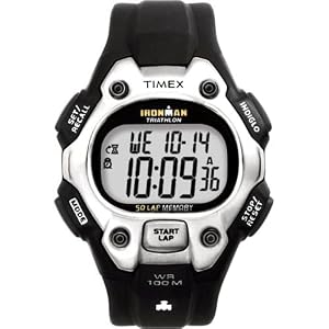 Timex Men's T5C661 Ironman Triathlon 50-Lap Watch