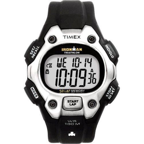 Timex Watches, Timex Mens Ironman Triathlon 100-Lap with FLIX System Watch T5C661, Mens Watches, Mens Timex Watches, Timex Mens Watches