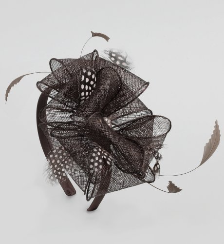 Autograph Floral Feather Headband