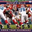 BUFFALO BILLS 2010 NFL Monthly 12" X 12" WALL CALENDAR