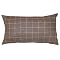 Plaid Pillow - Gray (14x20")