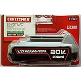 Craftsman 20v MAX Lithium Battery 26wh for Bolt on System Cmc20b 900.1648
