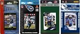 NFL Tennessee Titans 4 Different Licensed Trading Card Team Sets
