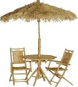 Patio Furniture Set Palapa Set Natural Sizes Vary Sale Nbusiyr