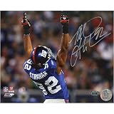 Michael Strahan New York Giants - Sack Record Celebration - Autographed 8x10 Photograph