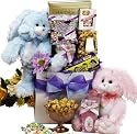 Easter Bunny Care Package of Chocolate and Candy Treats - Easter Gift Box
