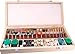 228 pc. Rotary Tool Accessories Set w/ Wooden Case