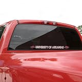 Arkansas Razorbacks Automobile Decal Strip