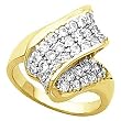 14K Yellow Gold Diamond Ring - 1.15 Ct., GH SI1