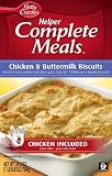 Betty Crocker Helper Complete Meals, Chicken and Buttermilk Biscuits, 24.8-Ounce Boxes (Pack of 6 )