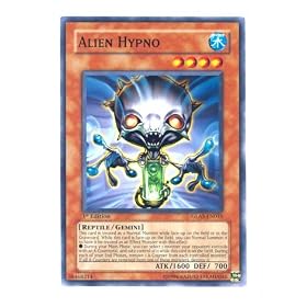 YuGiOh GX Gladiator's Assault Single Card Alien Hypno GLAS-EN035 Common
