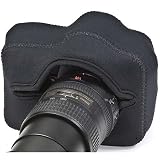 LensCoat Soft Neoprene BodyGuard for Semi Pro SLR Cameras without Optional Grips Attached - Black
