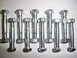 10 Pack, Shear Pins & Nuts for Ariens 510015, 51001500. Also replaces Snapper 1-3865, 9-1550.