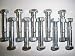 10 Pack, Shear Pins & Nuts for Ariens 510015, 51001500. Also replaces Snapper 1-3865, 9-1550.