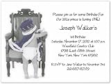 Prince Charming 1st Birthday Invitations - Set of 20