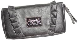 Women's XOXO Wallet Frills Black