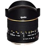SAVE $170 - Opteka 6.5mm f/3.5 Manual Focus Aspherical Fisheye Lens for Canon EOS 50D, 40D, 5D, 1Ds, 1D, T1i, SXi, SX, and XTi Digital SLR Cameras $289.00