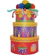 SCHEDULE YOUR DELIVERY DAY! Happy Birthday To You! Gourmet Food and Snacks Gift Tower