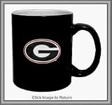 Georgia Bulldogs 2-Tone Coffee Mug (Set of 4)