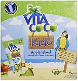 UPC 898999000251 product image for Vita Coco Kids Coconut Water, Apple Island, 6 Ounce (Pack of 18) | upcitemdb.com